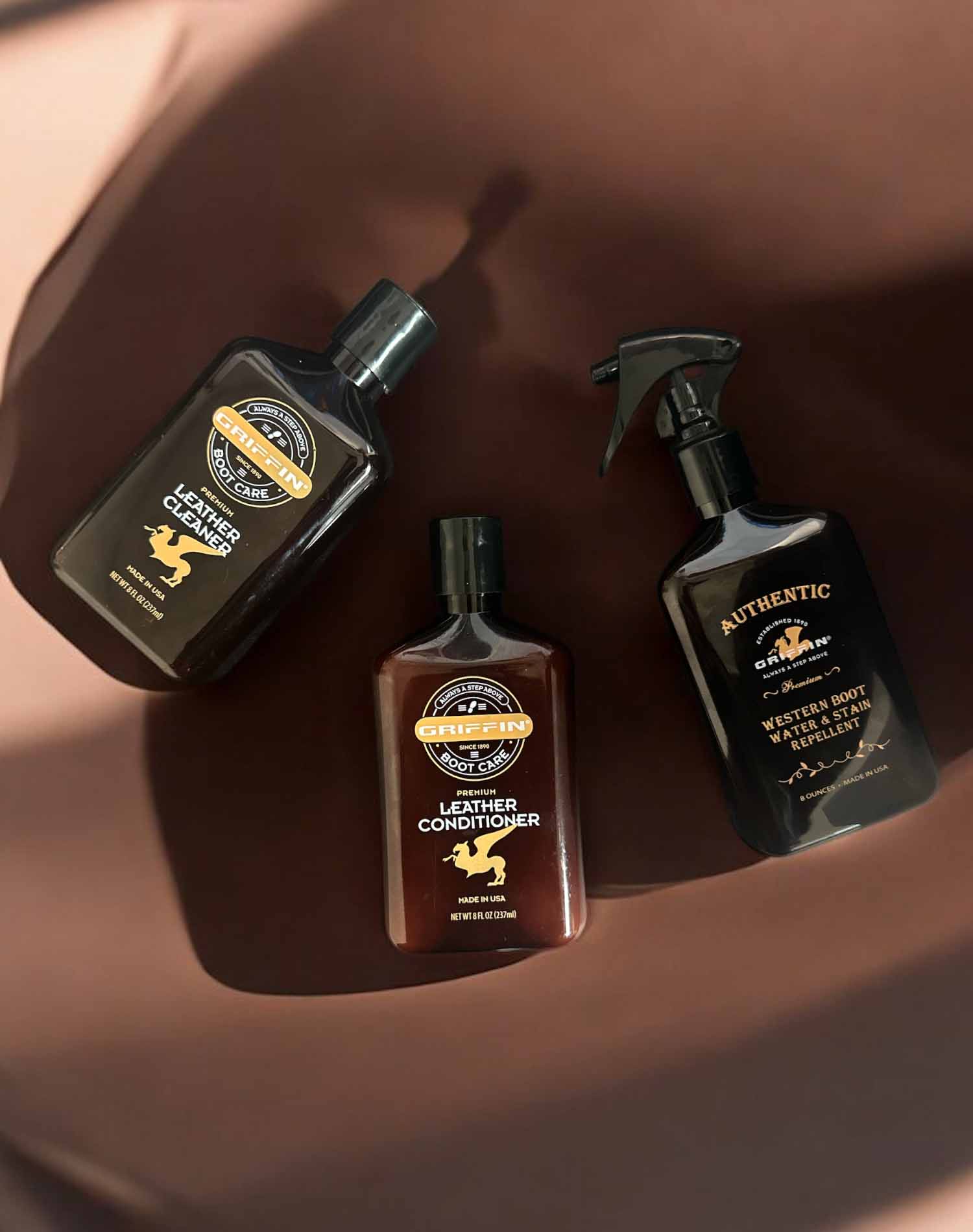 griffin boot care leather cleaner and conditioner