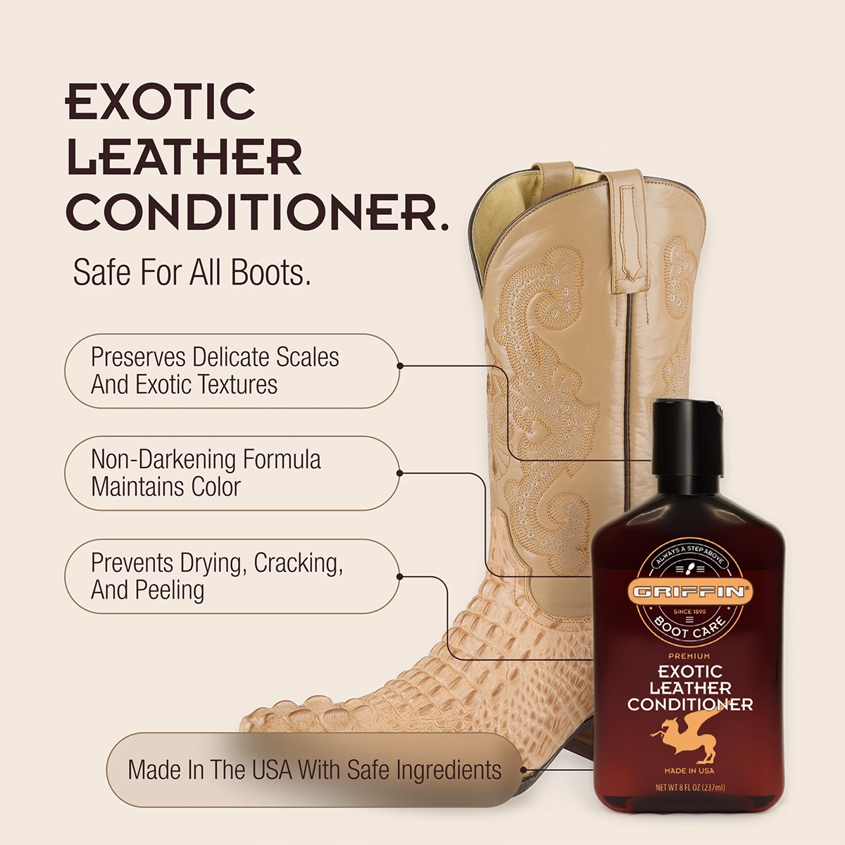Exotic Boot Leather Conditioner