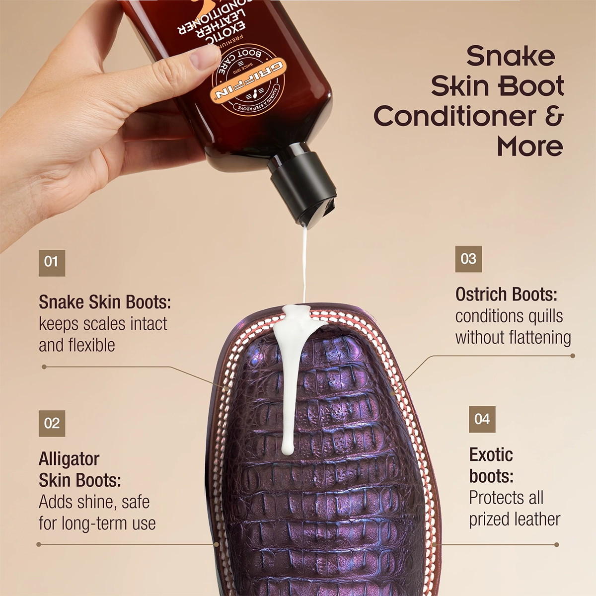 Exotic Boot Leather Conditioner