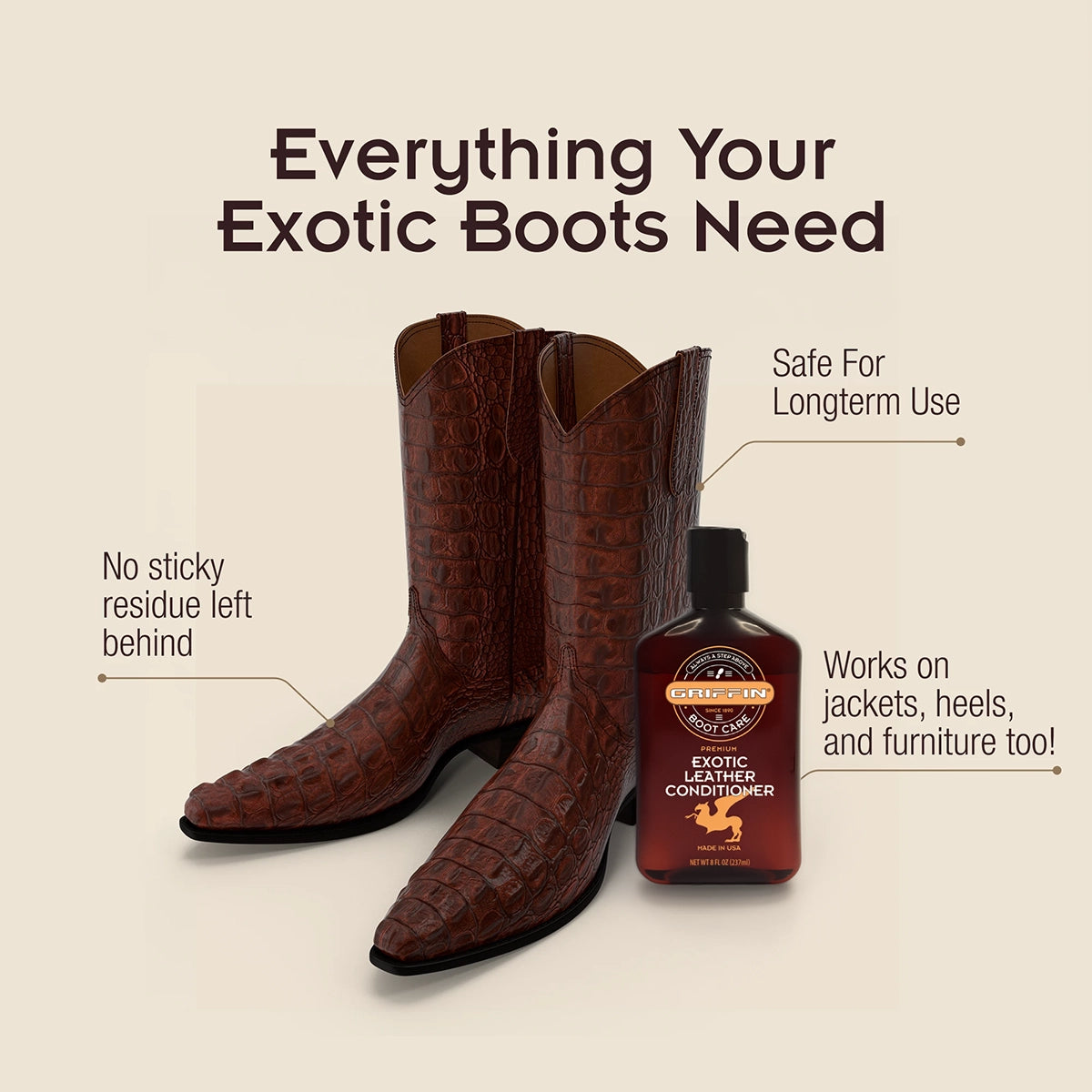 Exotic Boot Leather Conditioner