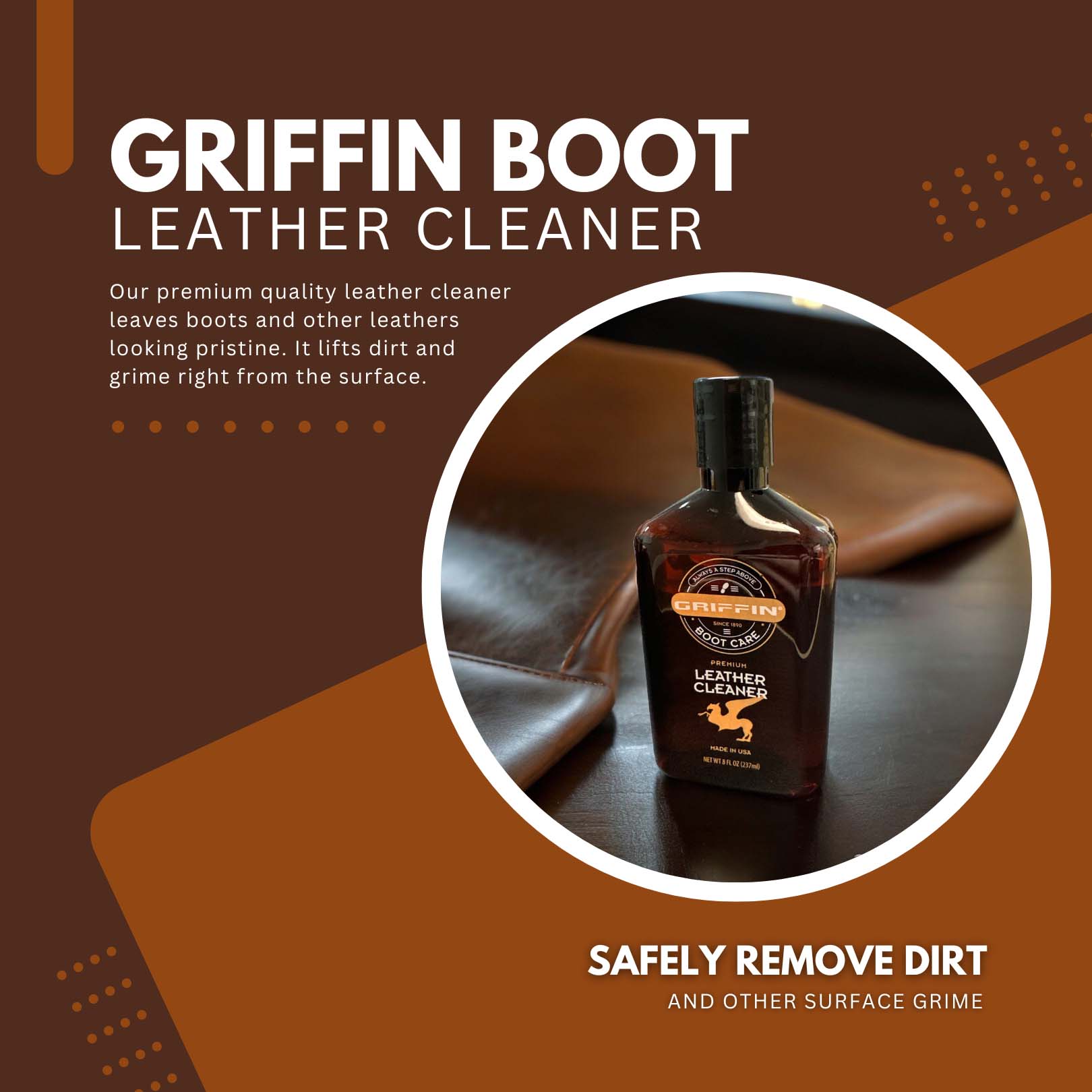 griffin boot care leather cleaner