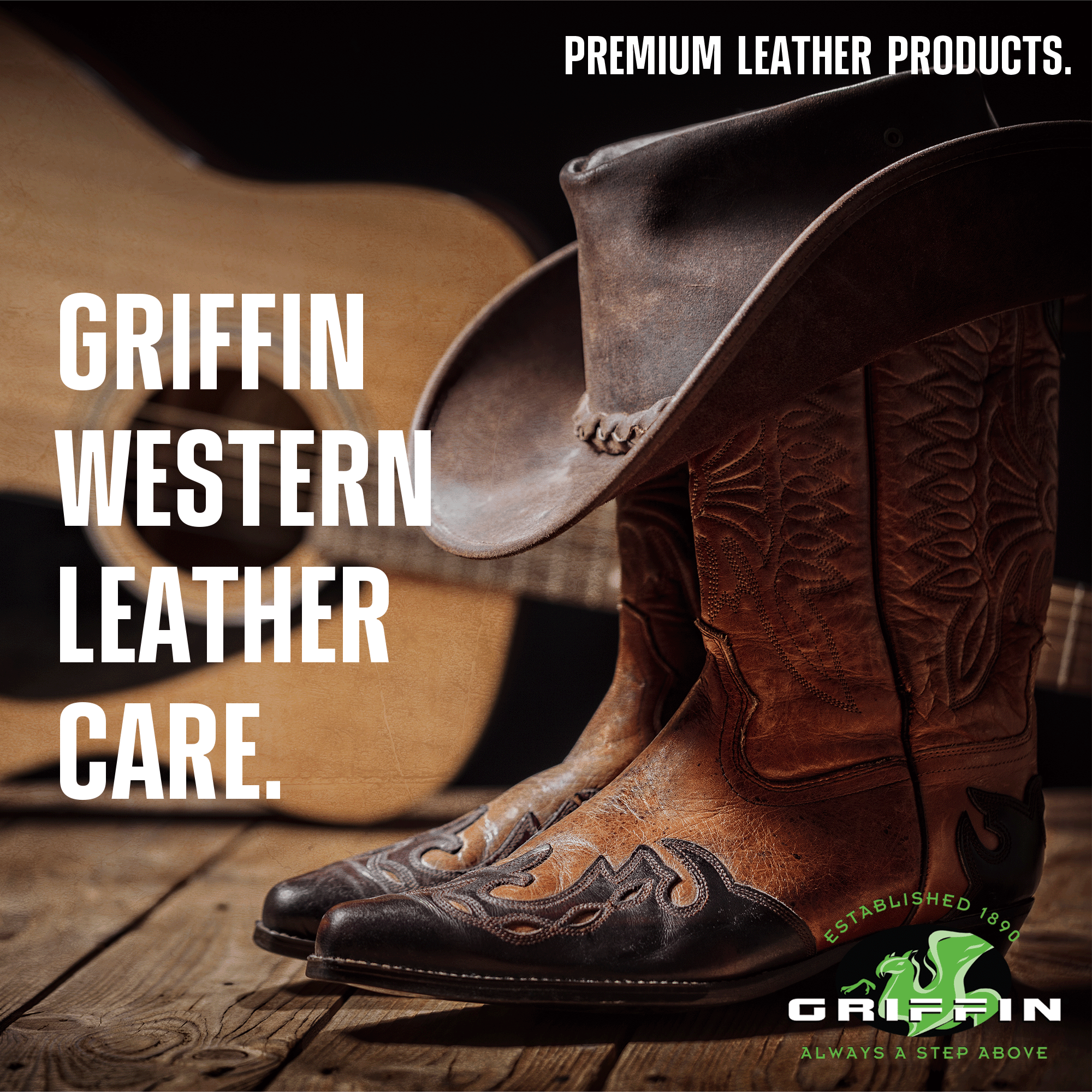 griffin western leather care for cowboy boots